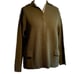 Nancy & Co Army Green Knit Sweater Top Size L New
