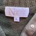 Nancy & Co Army Green Knit Sweater Top Size L New