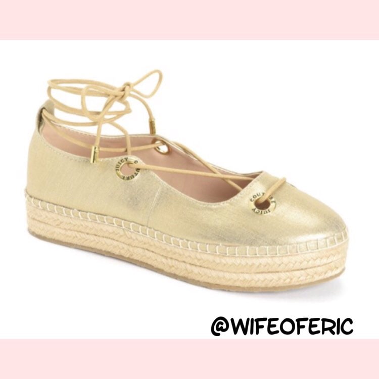 Juicy couture espadrilles hotsell