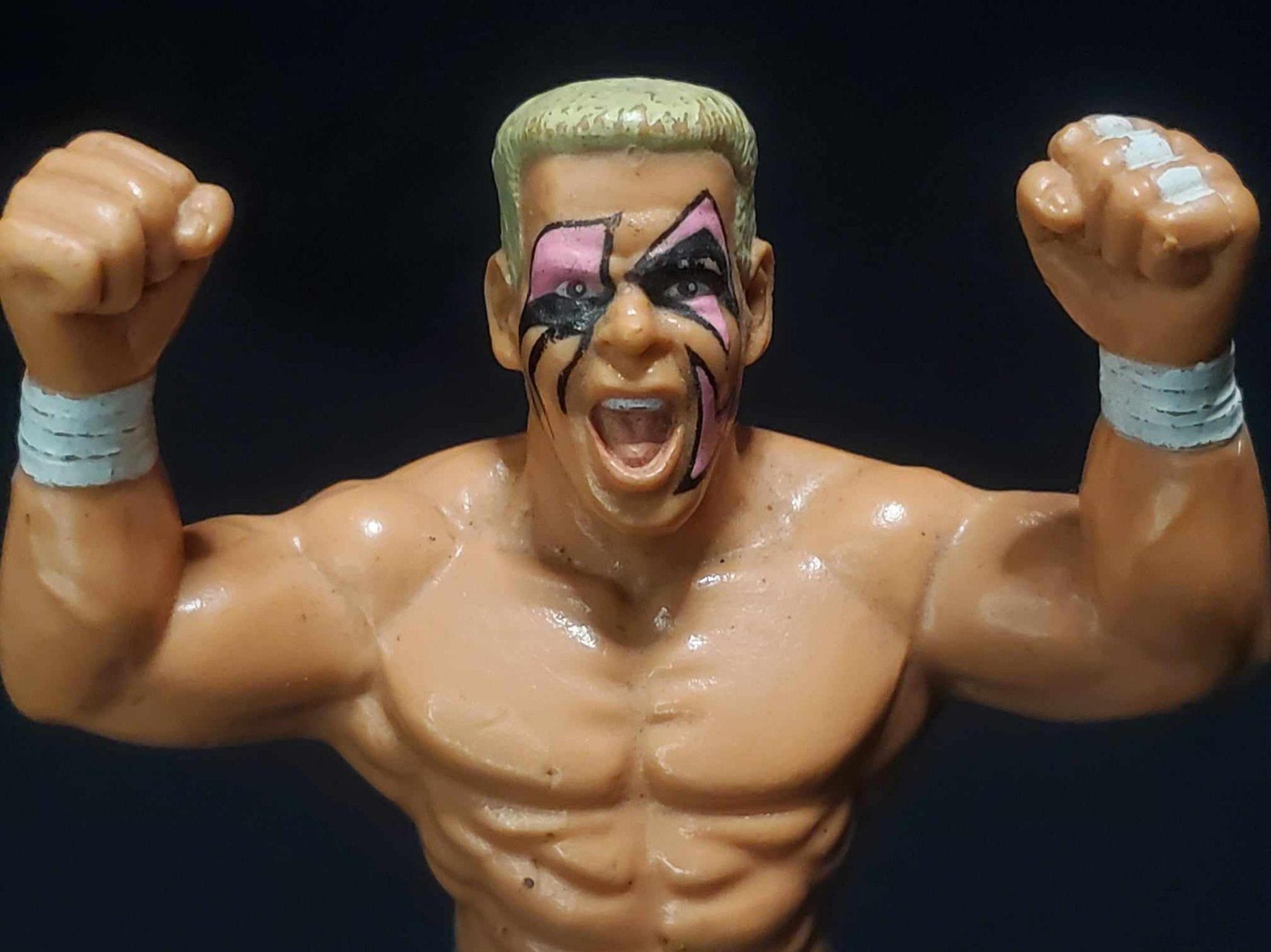 Vintage 1990 Galoob WCW Sting The Stinger 5" Action Figure