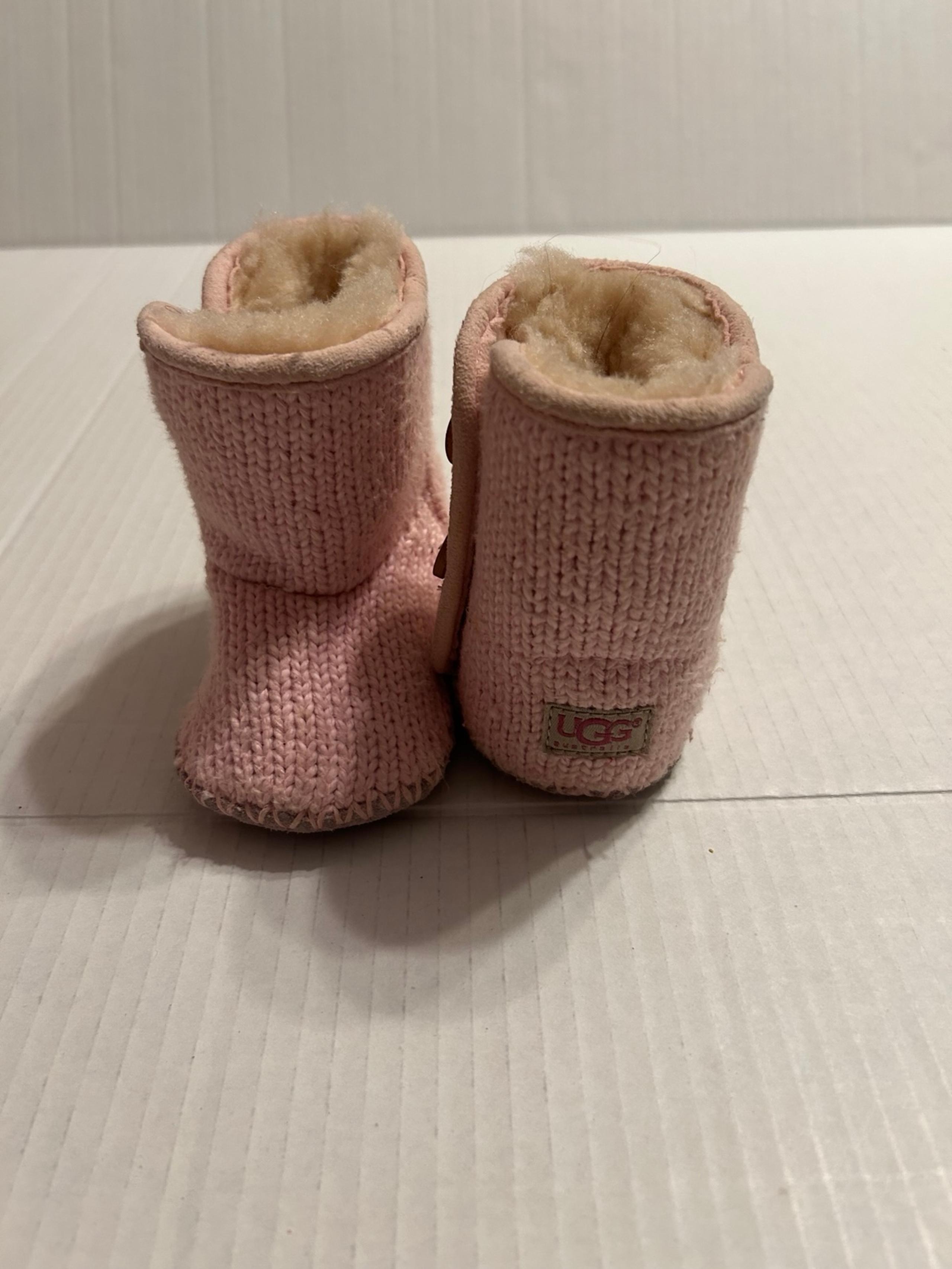 Infant Girls Pink Ugg Boots Size 0/1