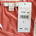 ELLA MOSS wrap crisscross casual coral halter top low back orange blouse S NEW