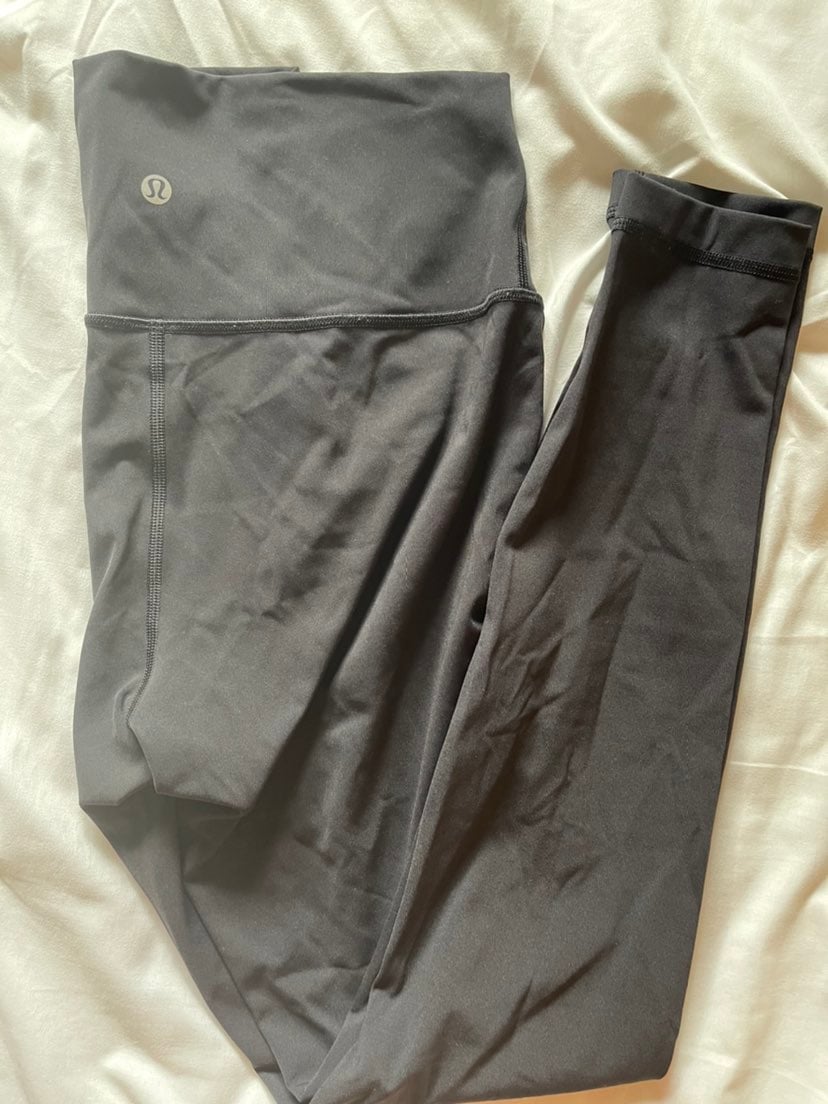 lululemon wunder under leggings size 10