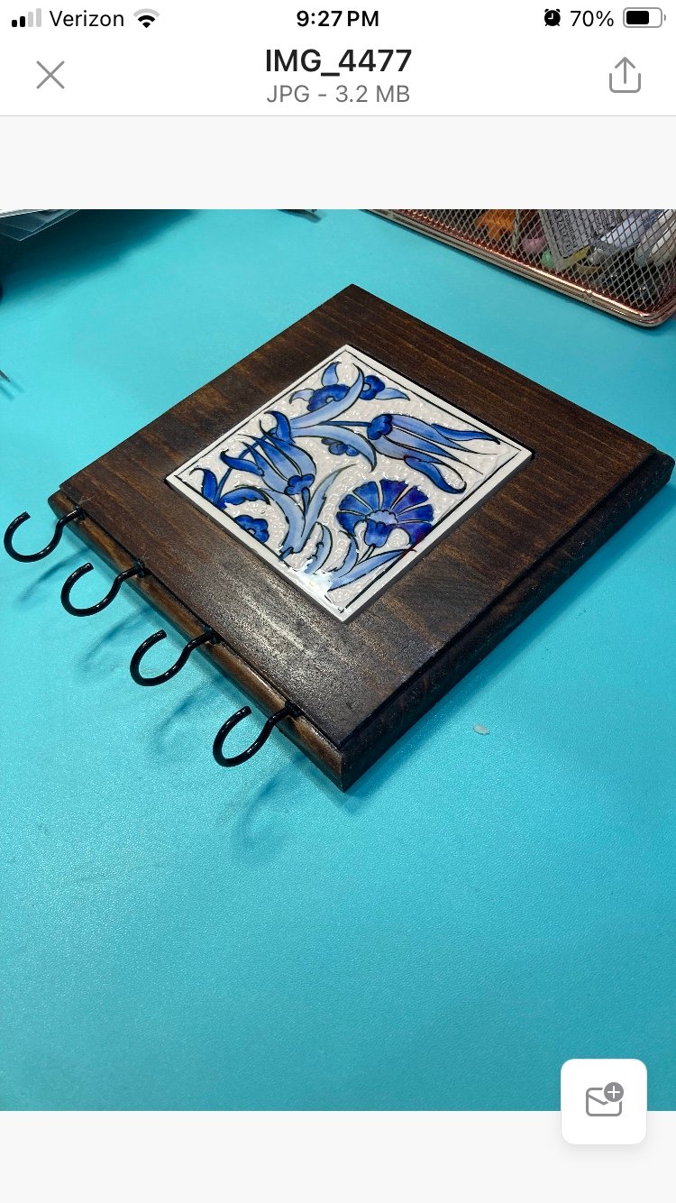 Handmade keyholder
