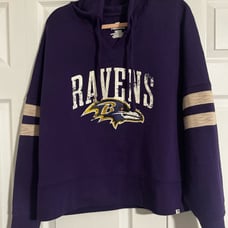 Women’s Baltimore Ravens Fanatics hoodie size XL
