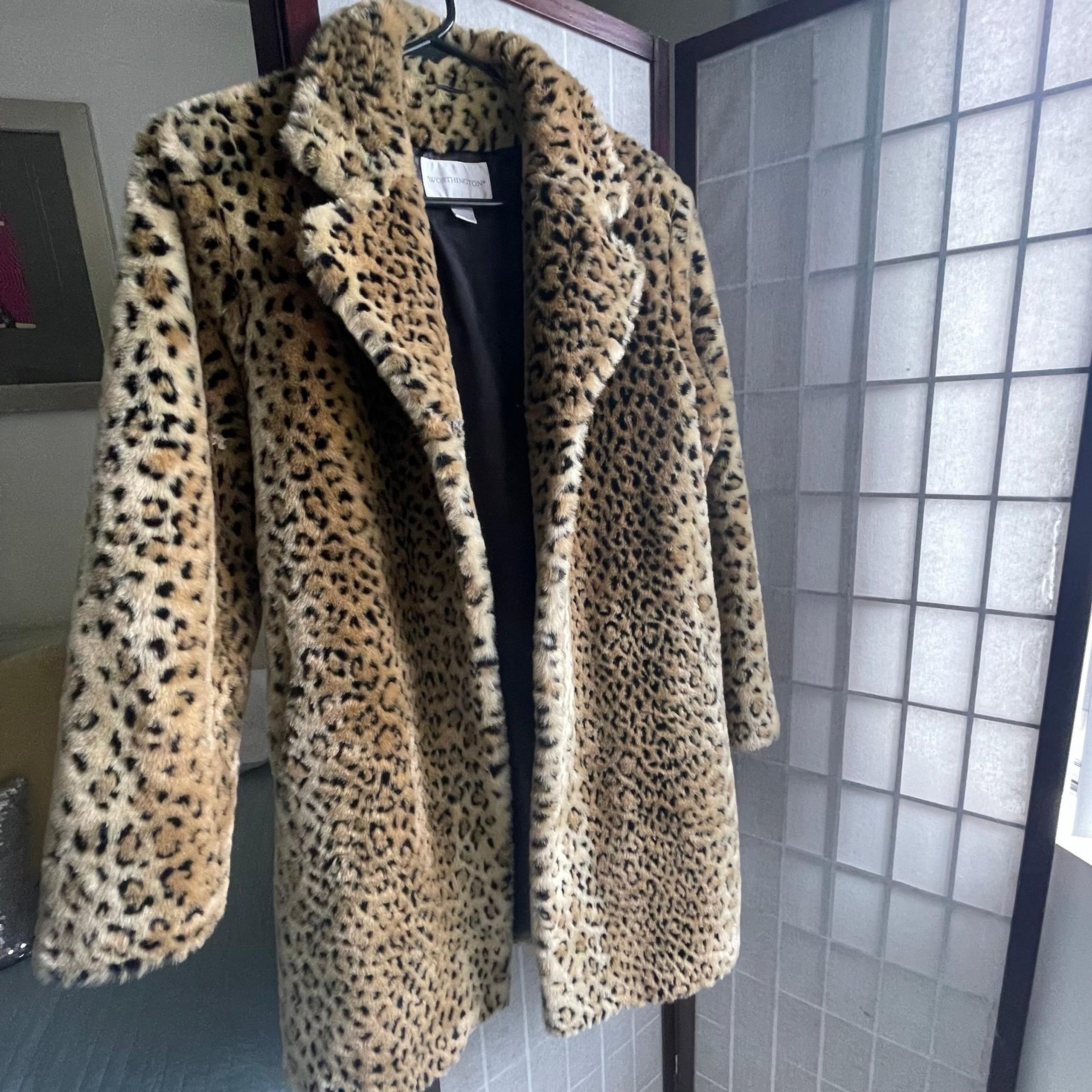 Leopard coat