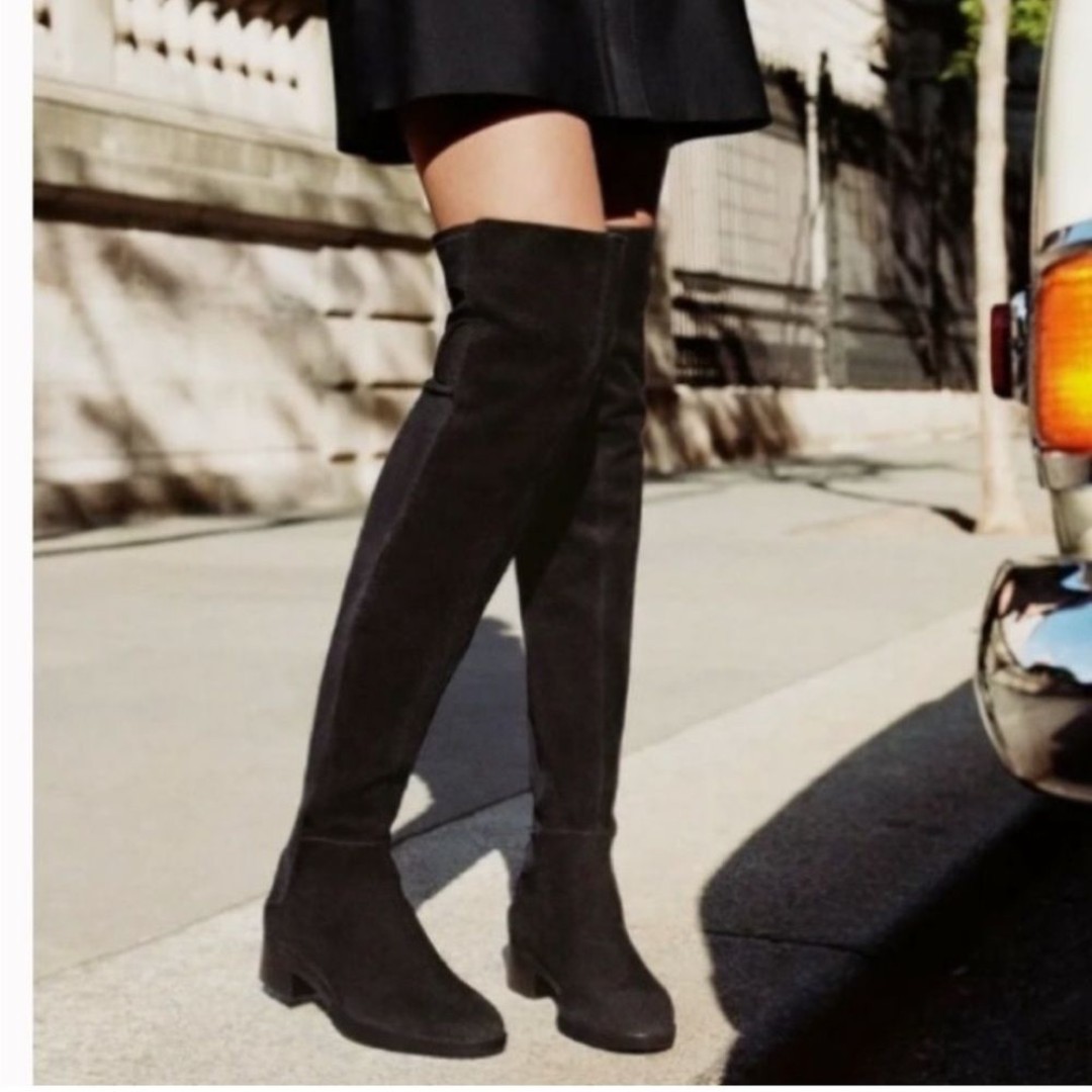 Tory Burch Suede over the knee boots