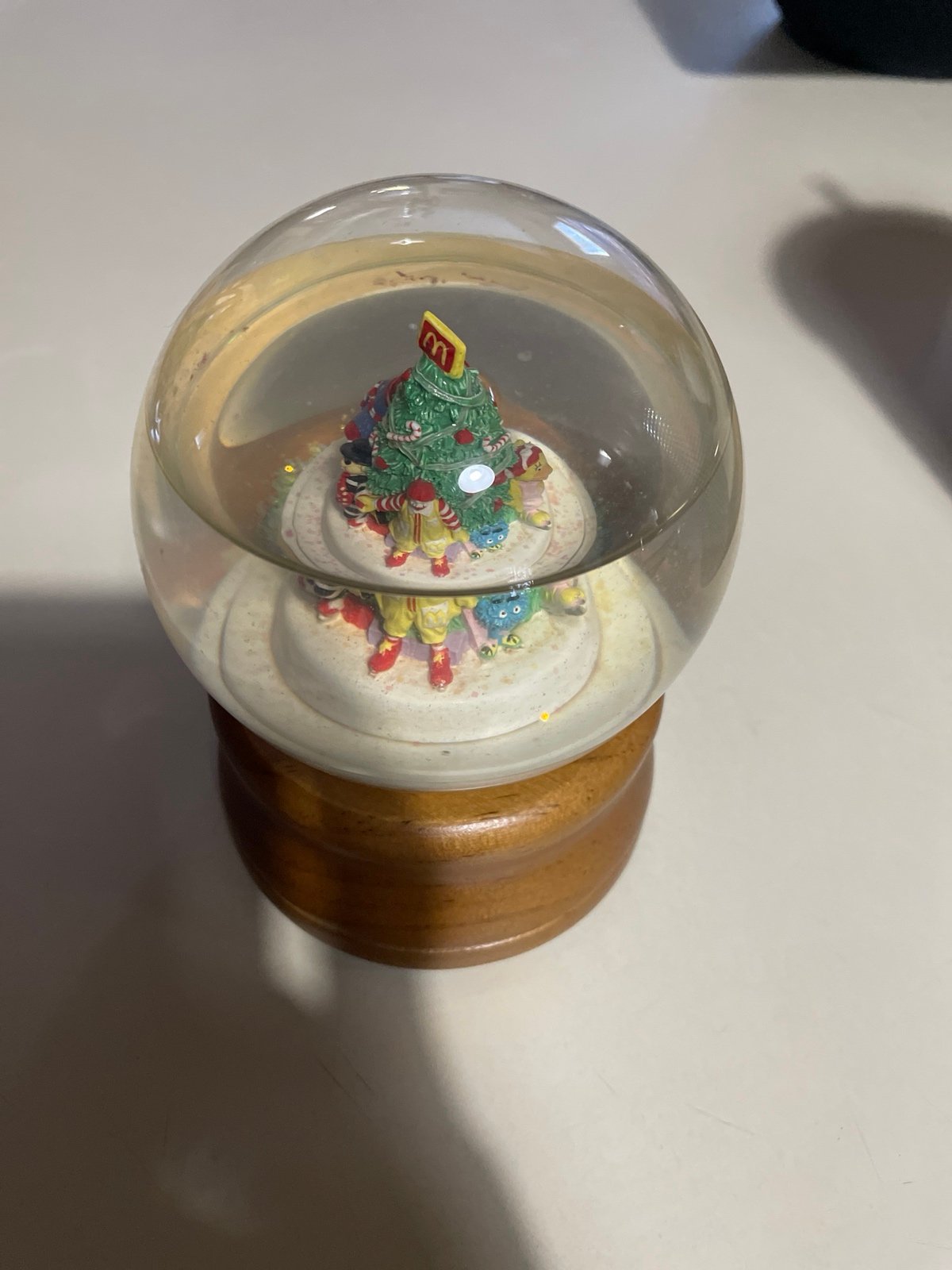*RARE* McDonald's Vintage Musical Snow Globe GROUP II Communications Corp