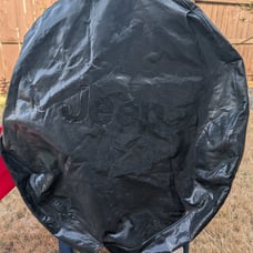 Jeep Wrangler TJ OEM spare tire cover