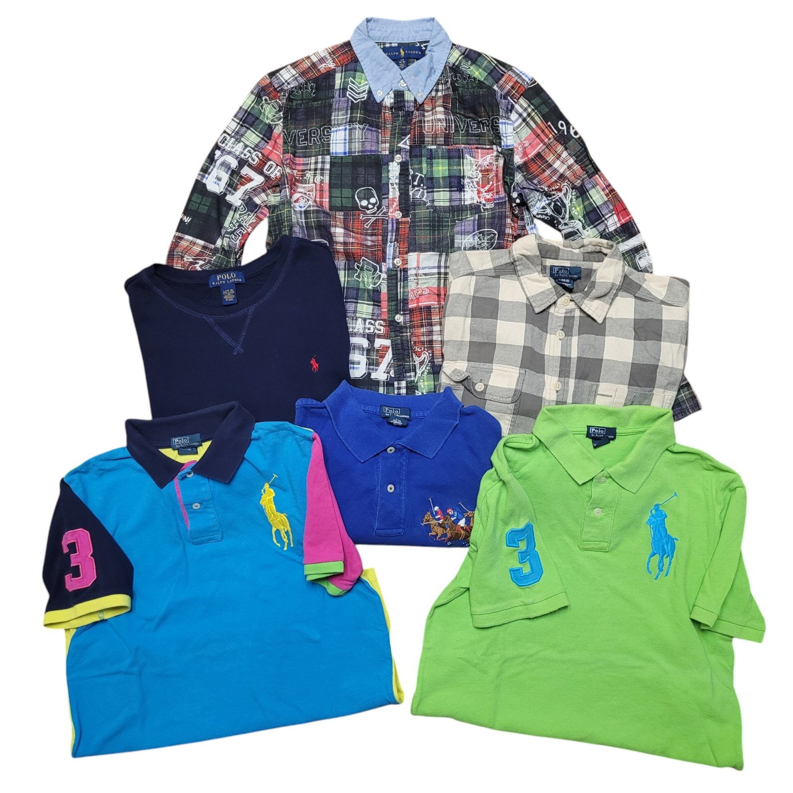 6pc Bundle Polo Ralph Lauren Big Boys Sz L 14-16