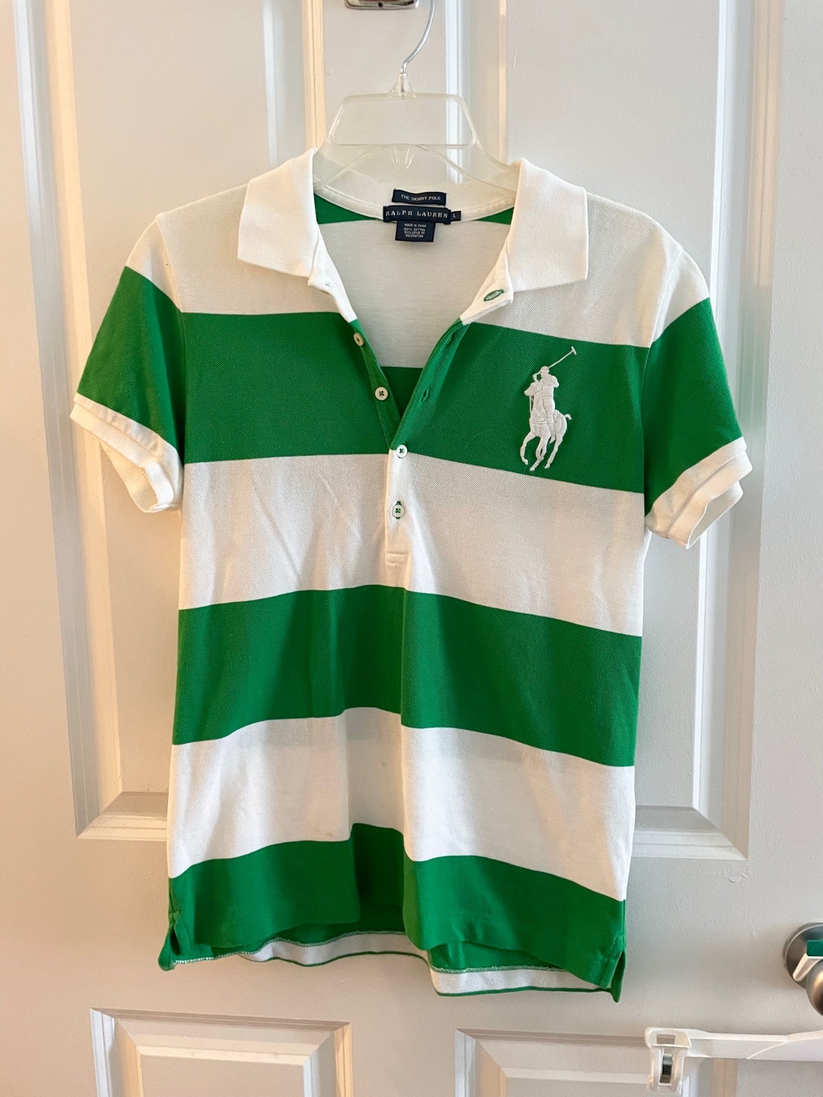 Striped Ralph Lauren Polo shirt