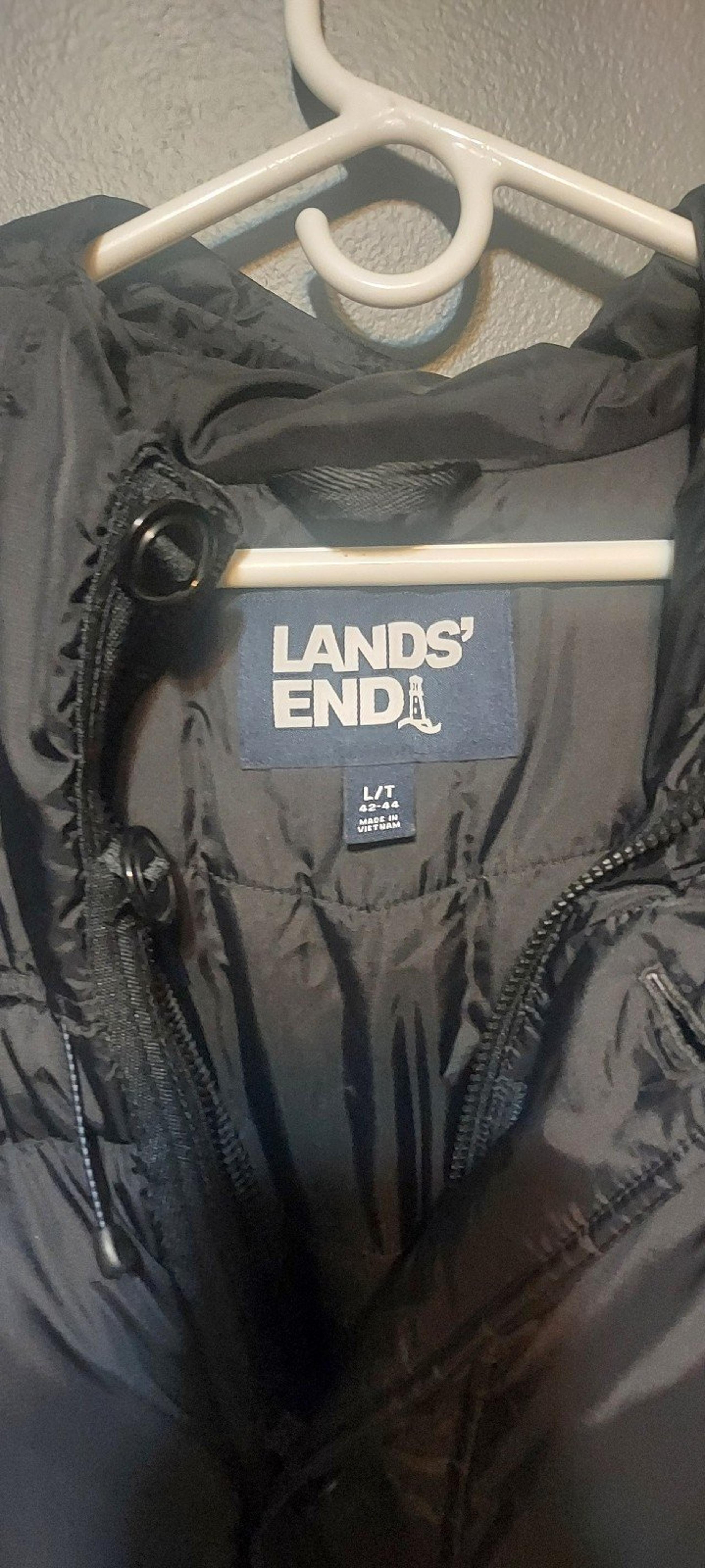 Lands End women's hooded jacket