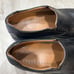 Clarks Black Leather Slip On Loafers