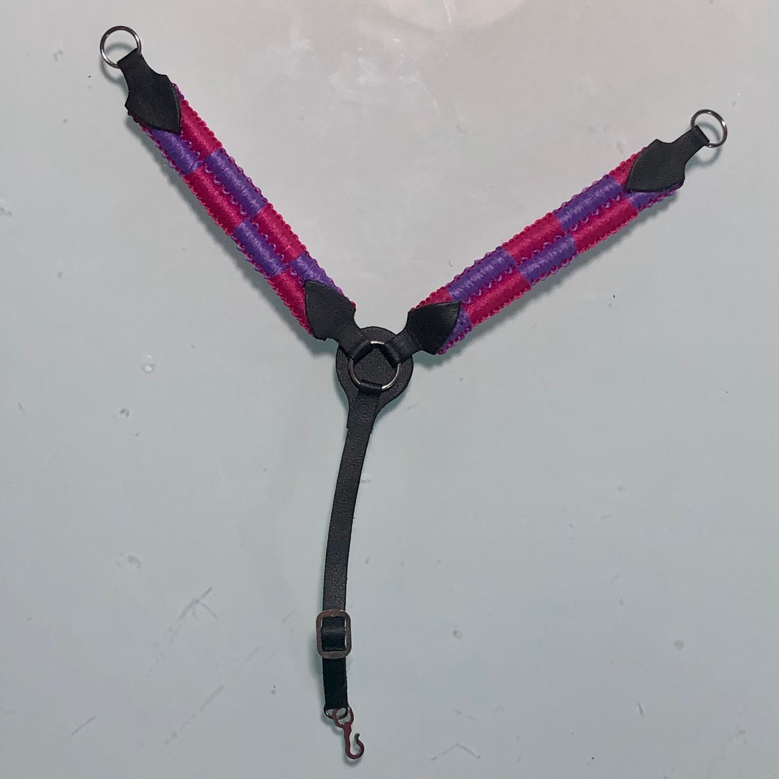 CM Breyer & Peter Stone Traditional Model Horse Tack Pink & Purple Breast Collar