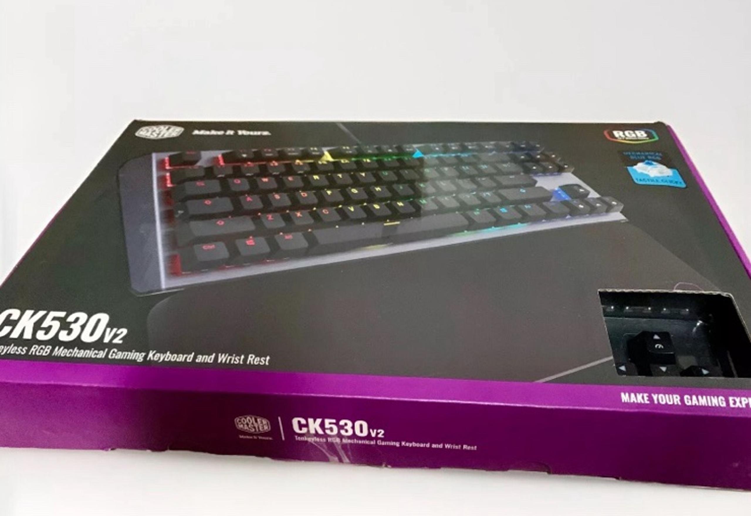 Cooler Master CK530 V2 Tenkeyless Gaming Mechanical Keyboard (CK-530-GKTR1-US)