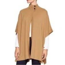 Banana Republic factory sweater cape open front caramel color size XS/S