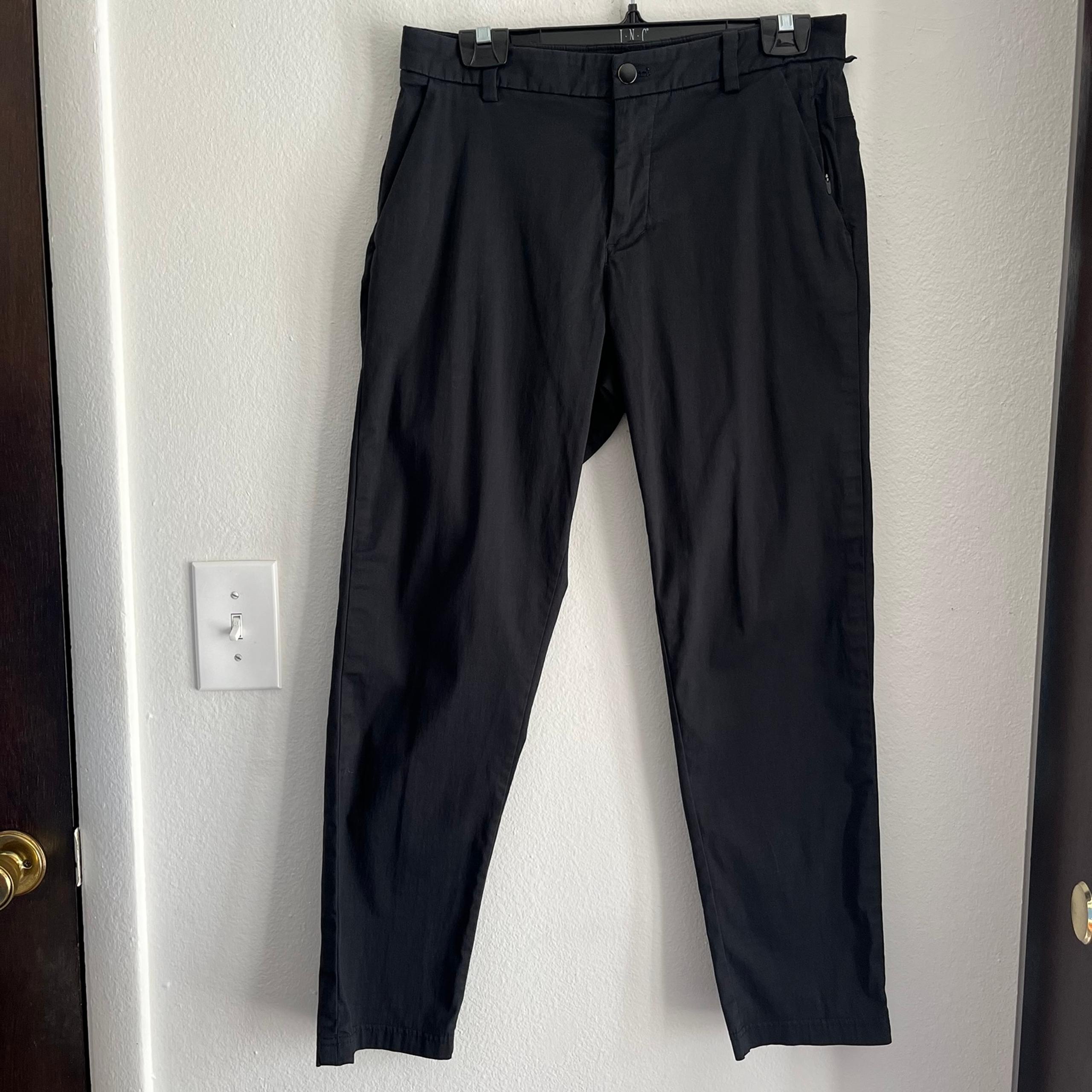 Lululemon ABC Pants Men’s Size 30 Black Dress Pants Slacks Stretch Athletic