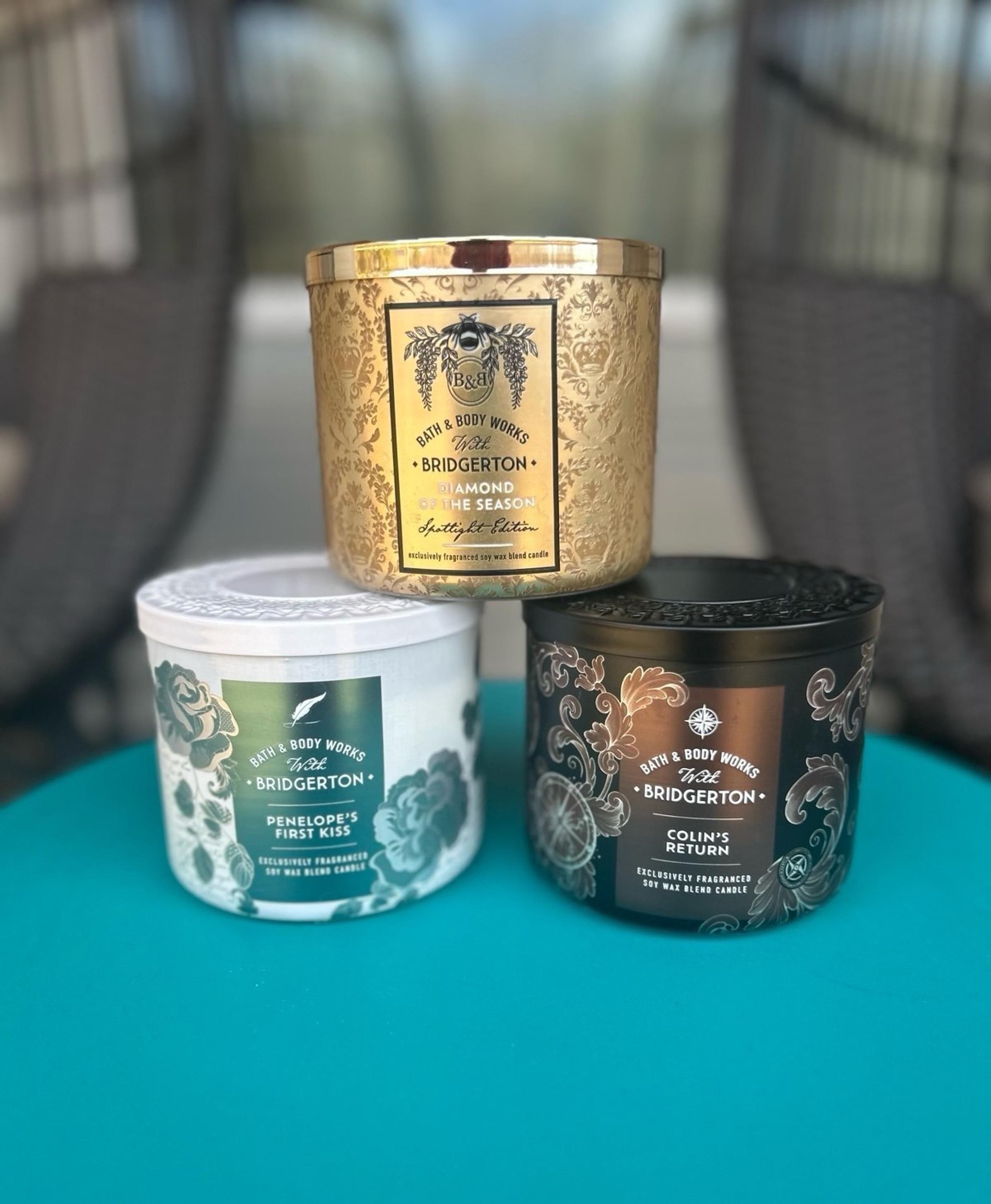 X-3 Bridgerton Collection 3-wick Candles.