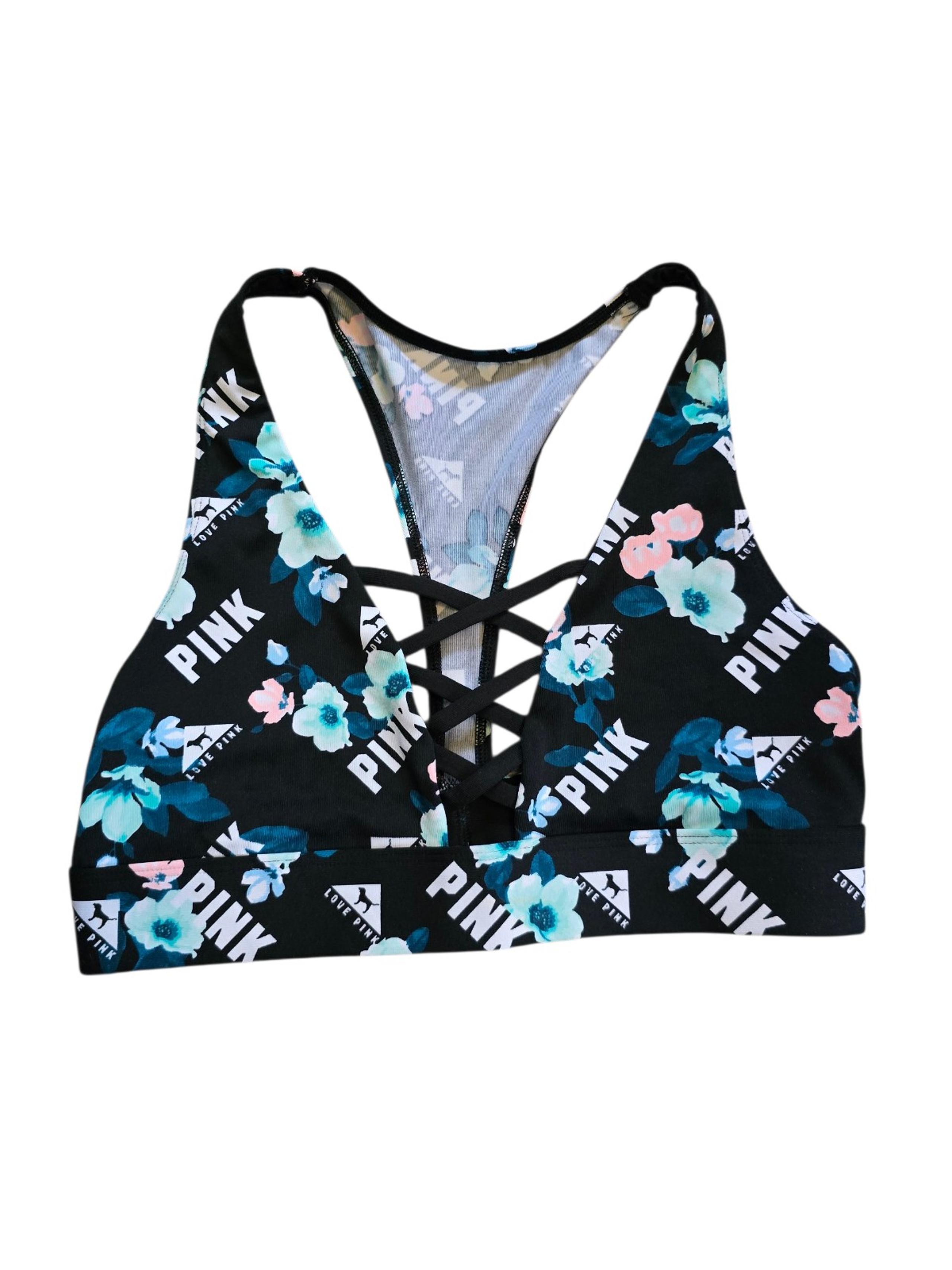 Pink Women's Ultimate Strappy Front Sports Bra