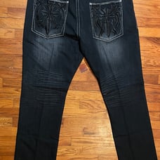Black baggy jeans