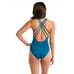 La Blanca Scarf City Reversible Plunge Tummy Control One Piece Ice Blue Womens S