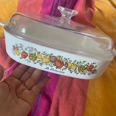 Corning Ware Spice of Life Le Romarin with lid