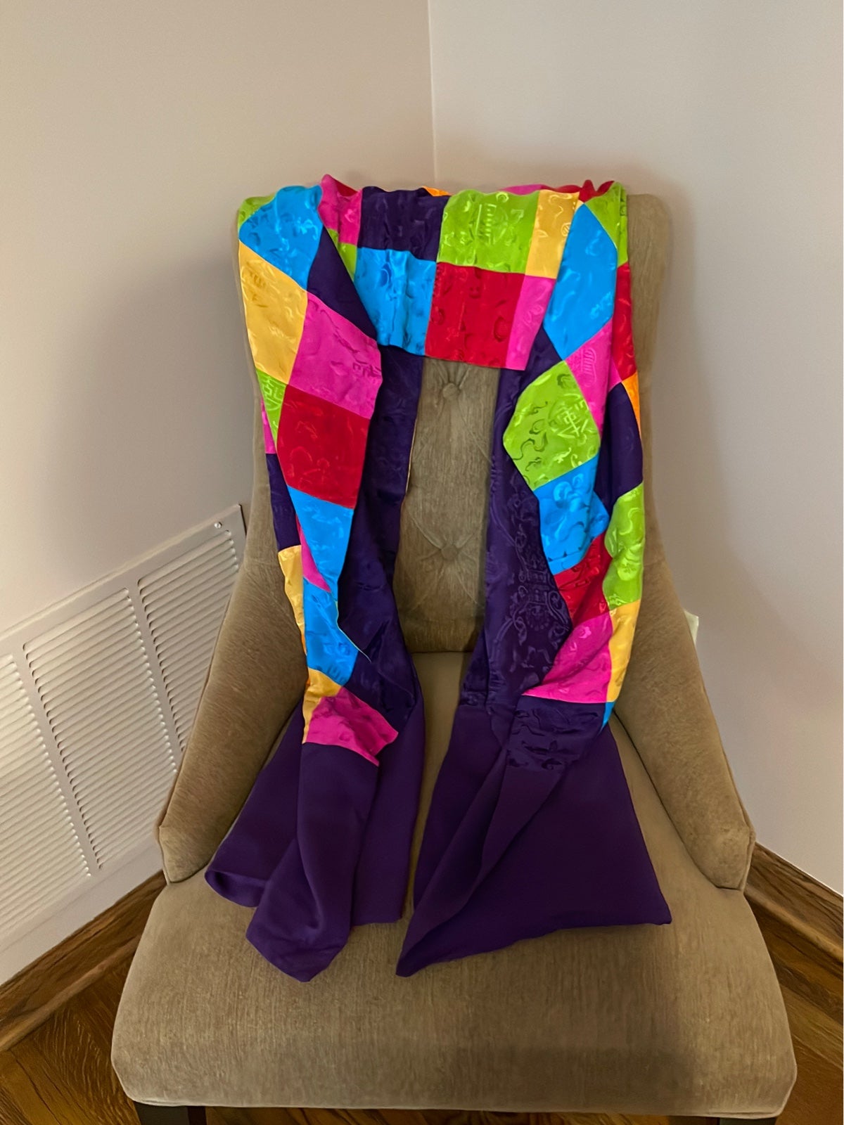 Chinese 100% silk scarf