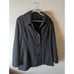 LONDON FOG Grey Wool Peacoat Size Large