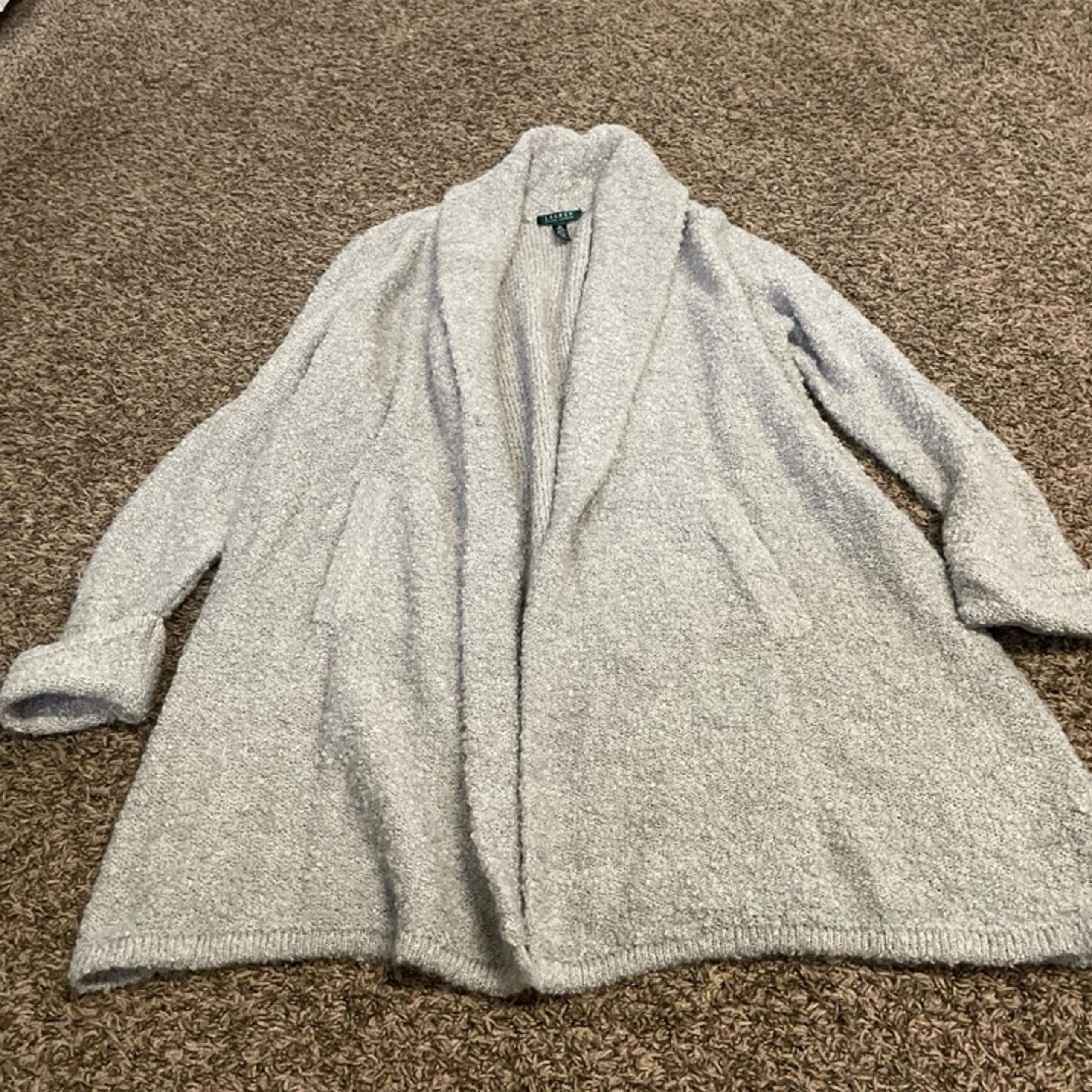 Lauren, Ralph Lauren, long duster cardigan sweater size 2X