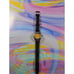 Vintage ESQ Movado Esquire Water Resistant Swiss Womens Sports Watch Yellow Face