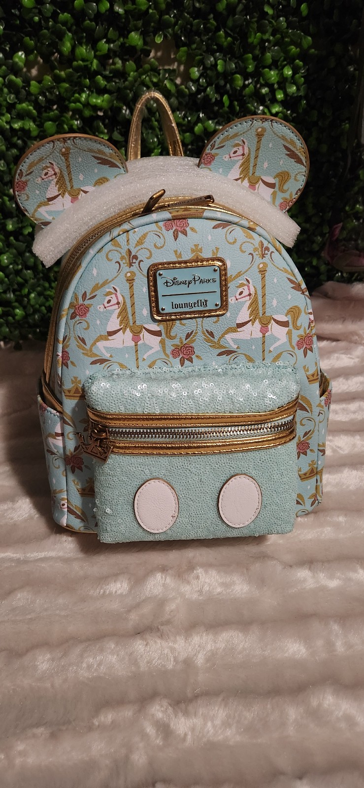 Mickey Mouse Main Attraction Loungefly Backpack Arthur's Carousel