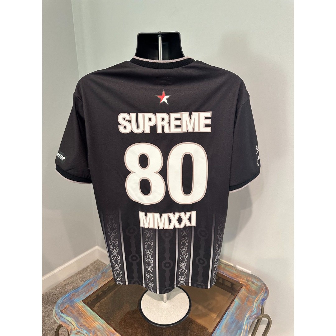 Supreme Arabic Logo Soccer Jersey (SS21) - $98