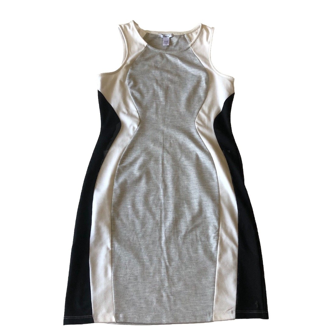 bar III Women’s Color Block Body Con Dress Medium