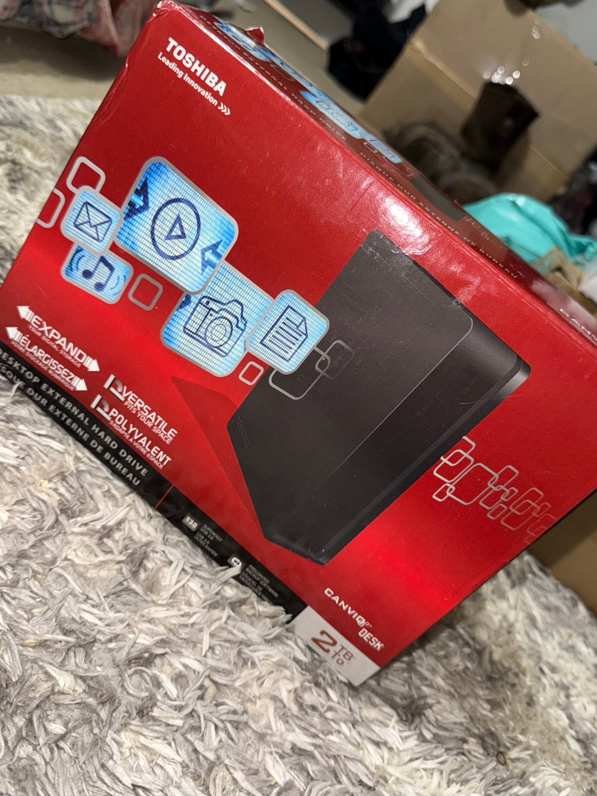 Toshiba desktop external hard drive