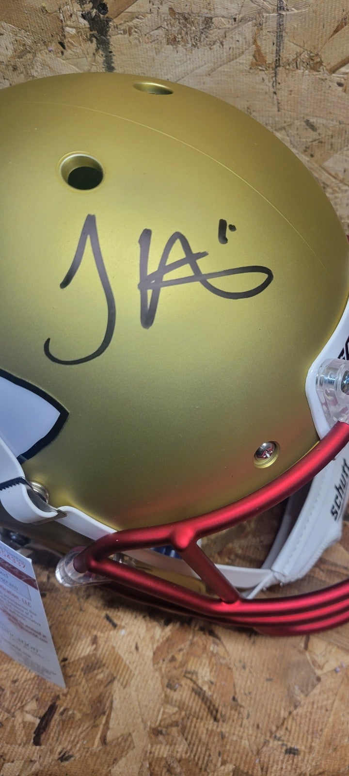 Signed tyreek hill cheifs football helmet