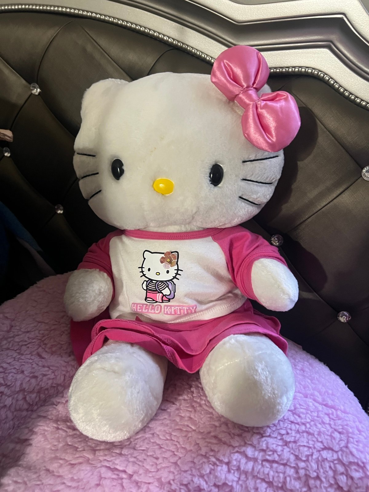 fluffy Hello Kitty build a bear