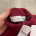 Victoria Beckham Slub Signature Long Sleeve Top