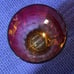 MT. WASHINGTON AMBERINA GLASS MUG 4 7/8” tall