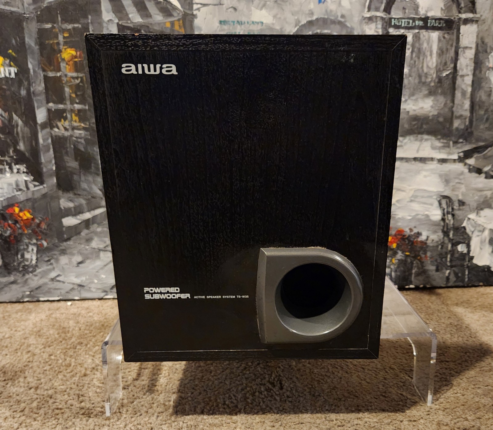 Aiwa TS-W35 powered subwoofer
