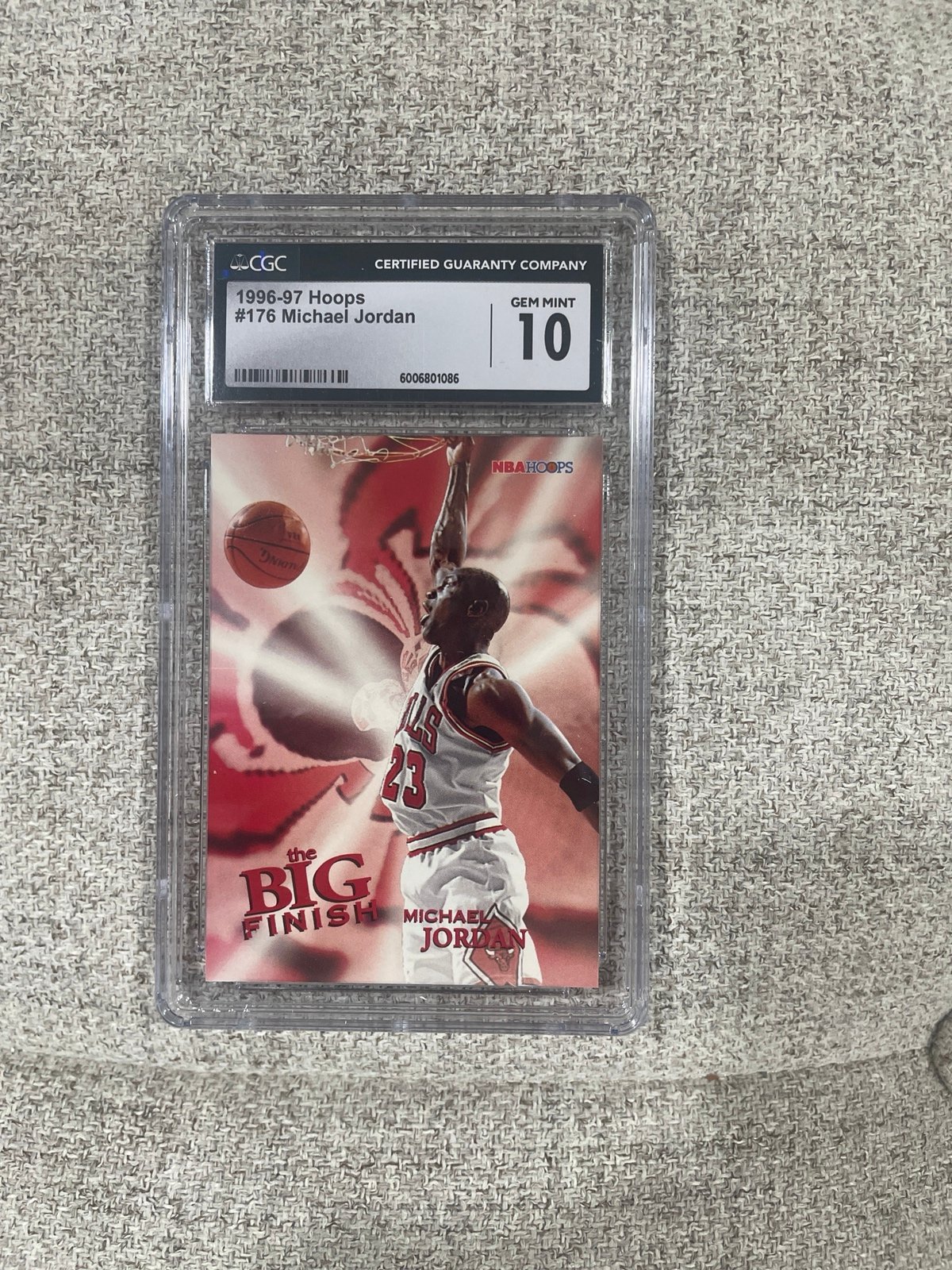Michael Jordan Gem Mint 10