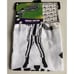 Beetlejuice Sandworm Skull Shower Curtain Black & White 70 X 72” Fabric NEW