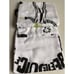 Beetlejuice Sandworm Skull Shower Curtain Black & White 70 X 72” Fabric NEW
