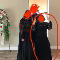 black prom dress
