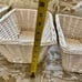 Wicker Baskets Office/Home Organizer Set