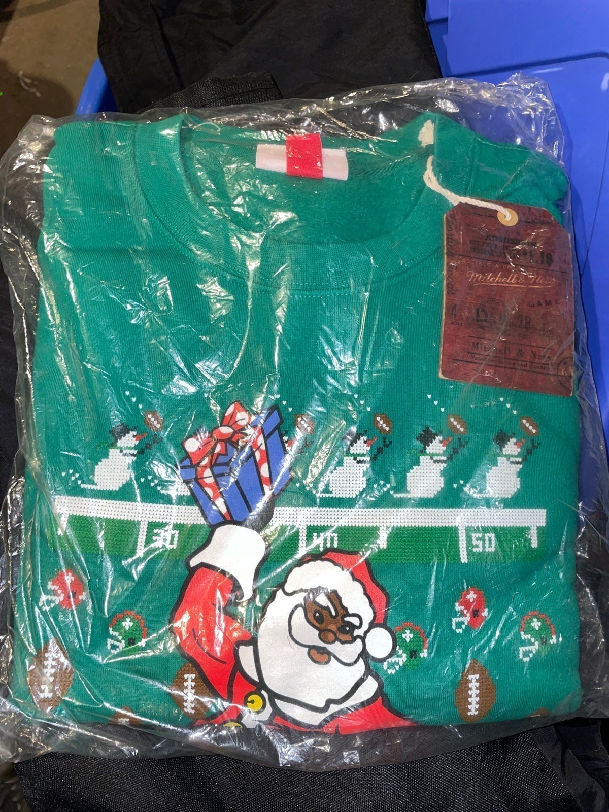 Mitchell and Ness Christmas sweatshirt