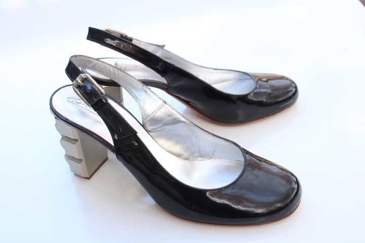Vicini sling back pumps