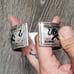 Hand Painted Elephant Silver Bangle Bracelet