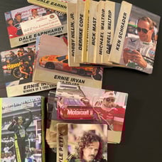 Huge Vntg NASCAR Racing Trading Cards Estate Lot
