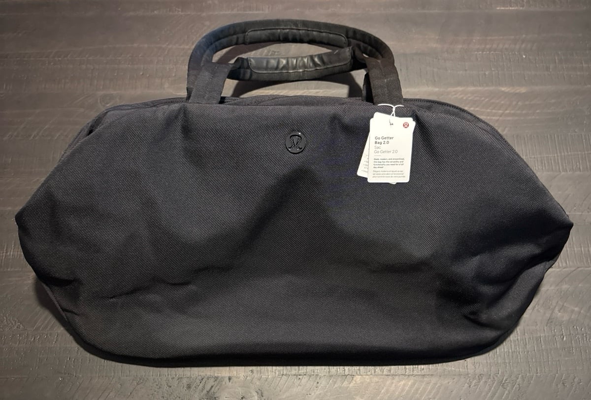 New Lululemon Go Getter Bag 2.0 in Black