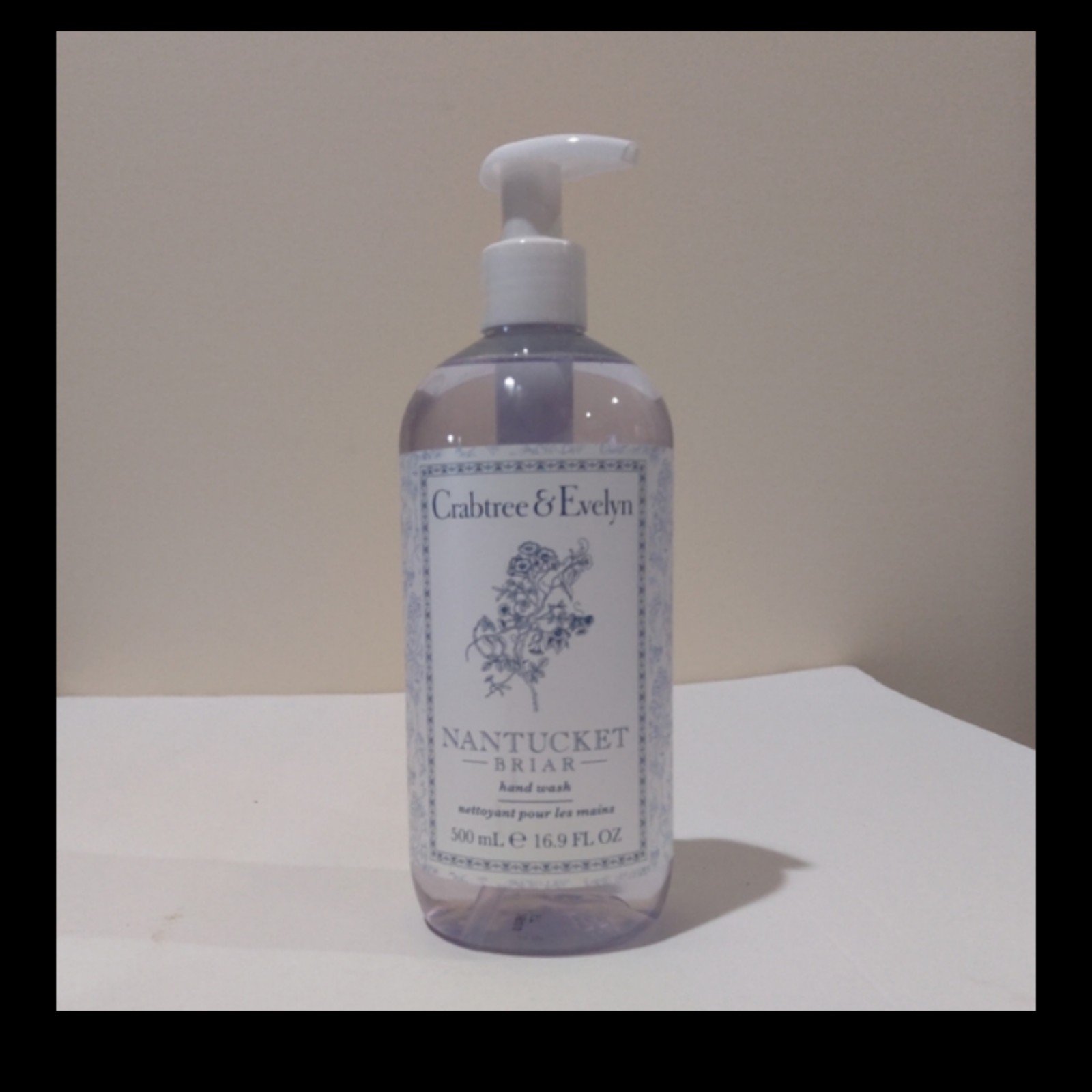 NEW Crabtree and Evelyn Nantucket Briar Hand Soap 16.9 oz